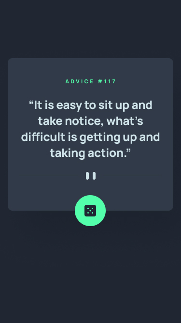 Advice
